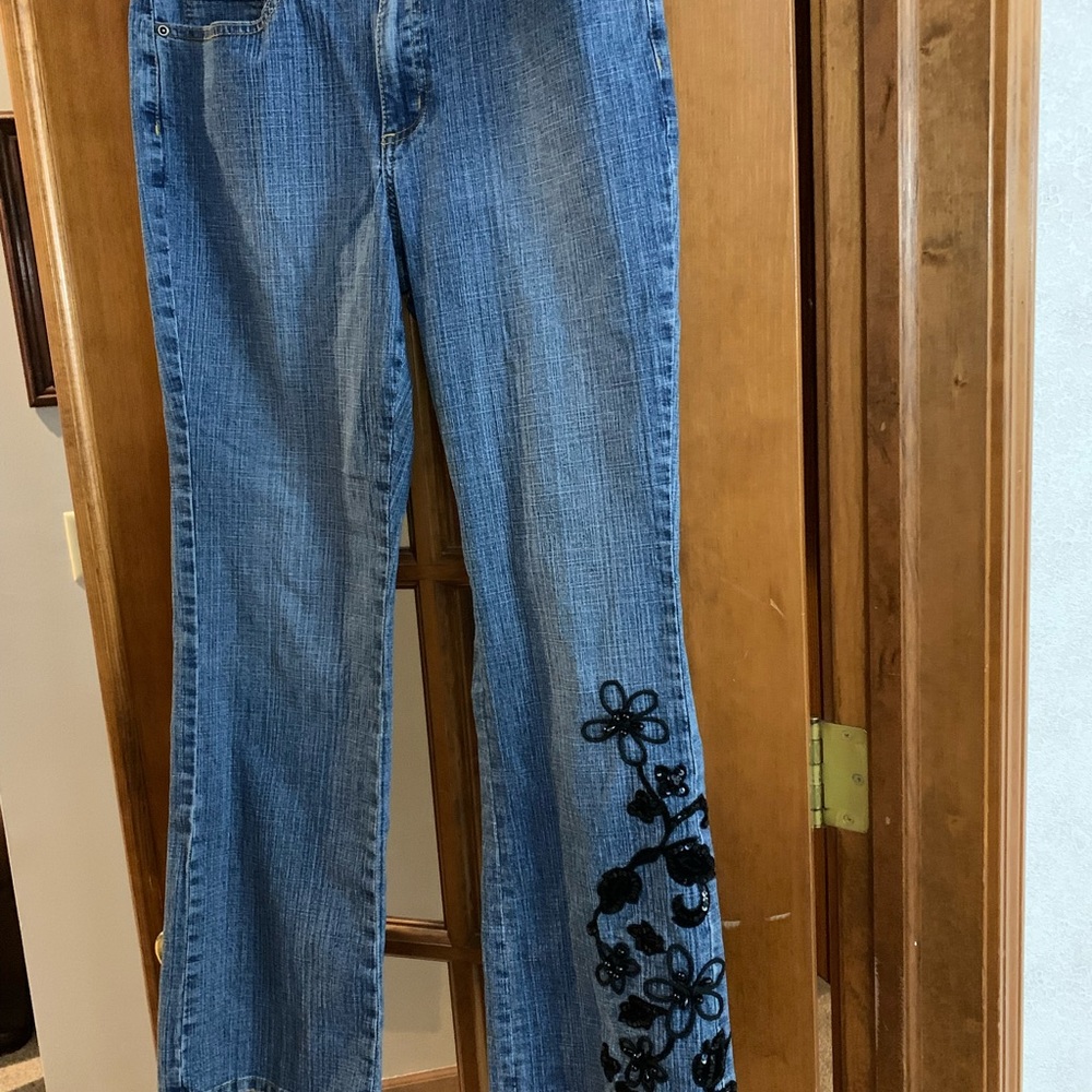 Cold water Creek embellished jeans
